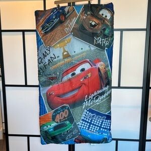Disney Cars kid sleeping bag. Size 30” x 54”